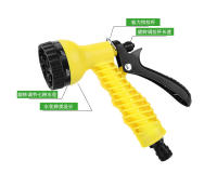 Pistola De Agua Multifuncional Para Jardín Con Siete Funciones Lanzador De Sprays Para Lavado De Coche Y Riego Del Jardín Material PP - details 6