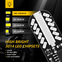 2PCS T10 W5W LED Lámparas De Señalización Universal Canbus Car Parking Lights Lámparas De Advertencia De Alineación 12V - details 1