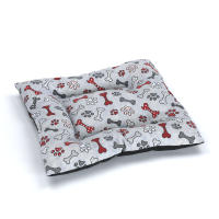 SEB MARKET Cama perro. Cama mascotas.Lavable a 30°C. Colchoneta con estampado original, ideal para el descanso de tu perro. - details 0