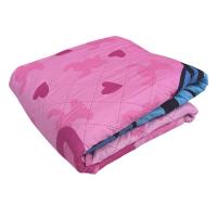 Colcha de Verano Infantil Stitch Rosa Corazones | 170x260 cm | Cama 90 cm | Ligera y Acolchada | Mercatienda.es - details 5