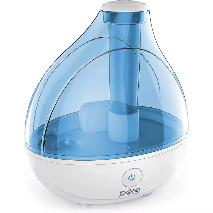 Humidificador ultrasónico de niebla fría Mistaire-La unidad Premium dura hasta 25 horas con funcionamiento silencioso, apagado automático, función de luz nocturna, A - 1
