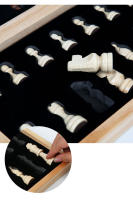 Ajedrez Magnético Clásico Con Tablero Plegable Para Niños Y Adultos Madera Juego De Tablero Regalo Para Navidad Cumpleaños Año Nuevo - details 6
