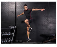 Camiseta Deportiva De Hombre Para Correr Y Fitness Secado Rápido Cuello Redondo Elasticidad Musculación Entrenamiento Deportivo - details 2