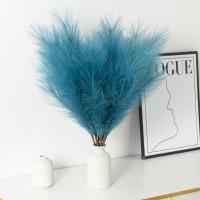 5 Pcs Pampas De Otoño Artificiales Para Decoración De Navidad Y Bodas Arreglo De Flores Para Manualidades Y Caja De Caramelo Plantas Falsas De Seda Para Exposición En Escritorio - details 3
