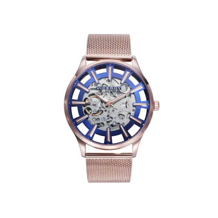 Reloj Viceroy Automatico Beat Hombre Ip Rosa 42427-77 - 1