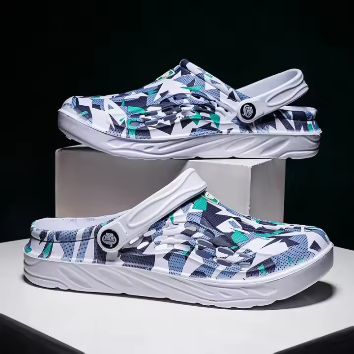 Nuevos Sandalias De Playa 2024 Para Hombres Clogs Sandalias Con Suela Suave Moda Transpirables Y Cómodas Zapatillas Hombre - 1