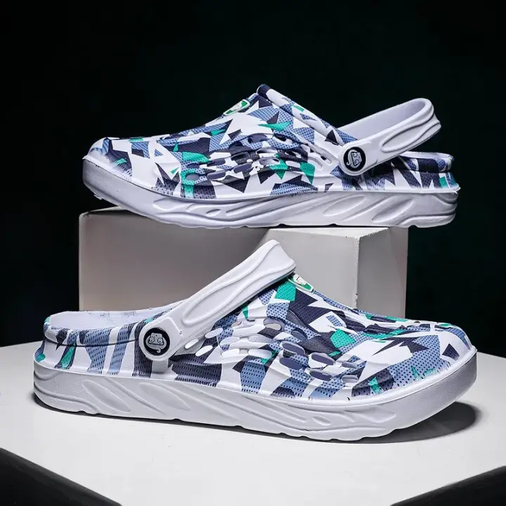 Nuevos Sandalias De Playa 2024 Para Hombres Clogs Sandalias Con Suela Suave Moda Transpirables Y Cómodas Zapatillas Hombre - 1
