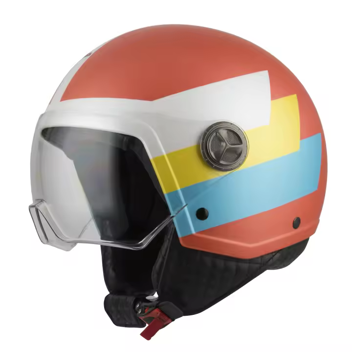 Casco de Moto Minijet Zeta 2 NZI - Clásico Moderno, Confortable, Ligero - 1