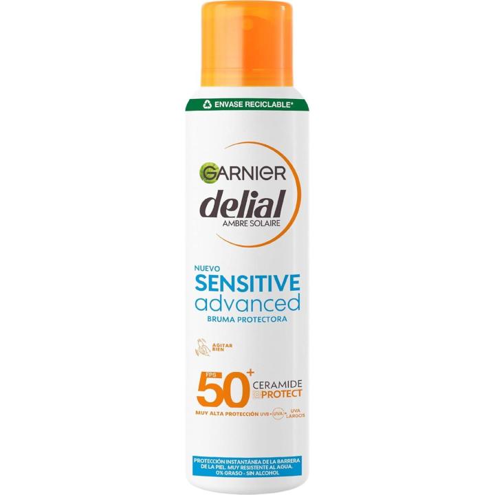 GARNIER Sensitive Advanced Bruma Protectora SPF50+ 150 ml — oferta en Miravia