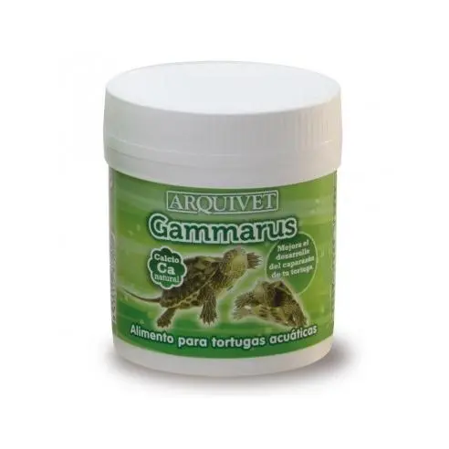 Gammarus 105 ml - Comida para Tortugas - Alimentación Natural para Tortugas acuáticas - Alimento Completo para Tortugas de Agua - Alimento Flotante Tortugas ARQUIVET - 1