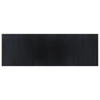 vidaXL Alfombra rectangular bambú 100x300 cm Color Negro,  Natural,  Marrón y mas Alfombras de área  Alfombra de Piso para Sala de Estar Dormitorio Habitación Salón - details 0