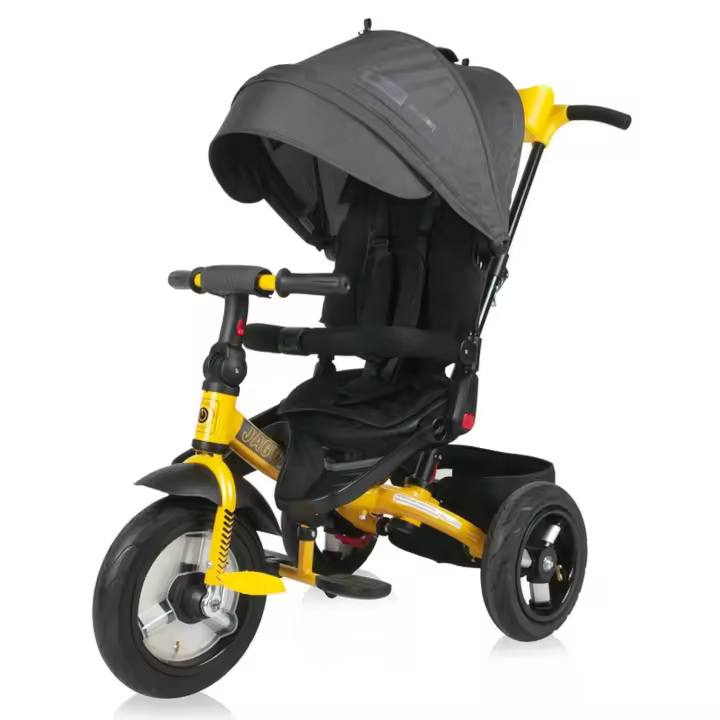 LORELLI Triciclo evolutivo JAGUAR con capota , asiento giratorio 360º y ruedas neumáticas de Lorelli - 1