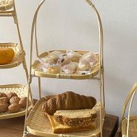 Cesta De Almacenamiento De Bambú Multi-función 1/2/3 Capas Para Frutas Alimentos Vegetales Estante Duradero Hecho a Mano Para Cocina - details 5