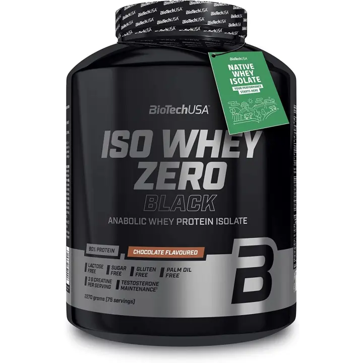 Iso Whey Zero Black 2.27Kg BiotechUSA Proteina isolada - 1