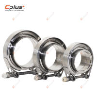 Eplus Juego De Abrazaderas V Universal De Acero Inoxidable 304 Para Turbo Exhausto De Coche Conector Macho Y Hembra Diámetro 2 Pulgadas - details 2
