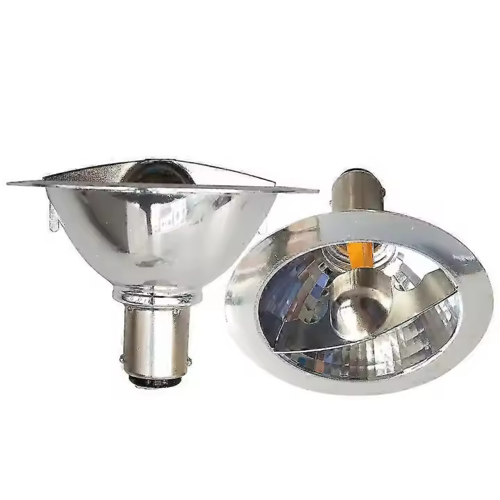 2x Led Ar70 Reflector de Luz 3W 12V Ba15d Base 4000K Luz de Pista 25W - 1