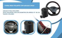 Banner - Funda para volante con Agujas e hilo negro