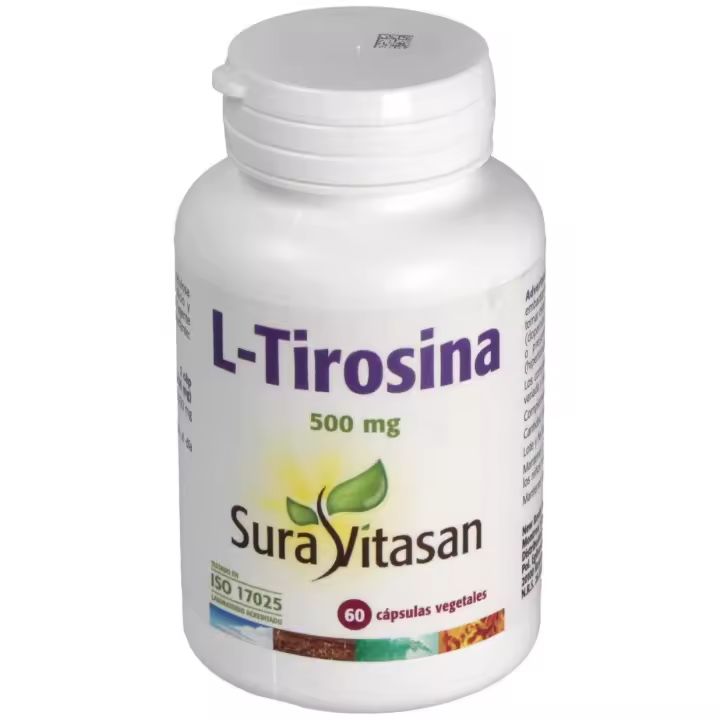 Sura Vitasan L-Tirosina 500Mg 60Caps - 1