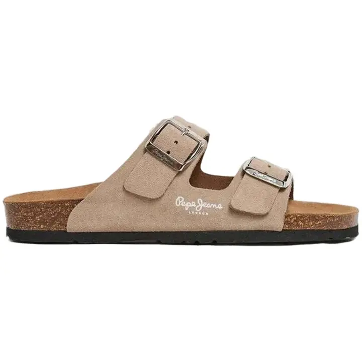 Sandalias Pepe Jeans Oban Suede para mujer en color beige - 1