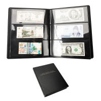 Álbum De Colección De Dinero En Cuero Para Monedas Y Billetes Libro De Documentos Y Boletos Regalo Para Amantes Del Coleccionismo - details 0