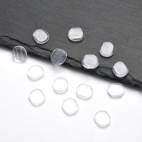 50 Piezas De Almohadillas Para Pendientes De Silicona Transparente Comodidad Para Clips De Pendientes Accesorios De Joyería - details 1