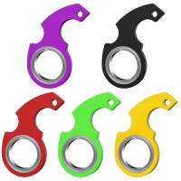 Juguete Antiestrés De Dedo Para Niños Llavero Giratorio De Metal Juguete Fidget Para Aliviar El Estrés Regalo De Fiesta Llavero Giratorio De Plástico Tamaño Compacto - details 6