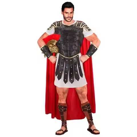 Disfraz Hombre Centurion Romano Widmann Ref 13630 Contiene túnica, armadura con capa, protectores de brazos - 1