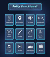 Radio para coche de 9 pulgadas, Android 12, para VW Passat 6 7 CC Polo GOLF 5 6, navegación GPS, Bluetooth, WiFi, Carplay, radio FM, unidad principal con pantalla dividida, con cámara - details 0