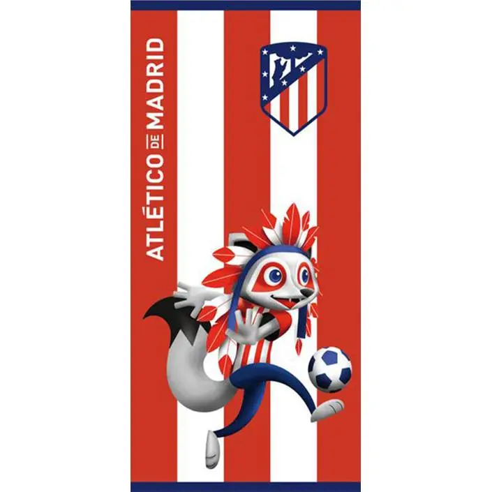 ATLETICO MADRID Toalla Playa Premium Atl. de Madrid 75 Cm X 150 Cm 100% Algodón - 1