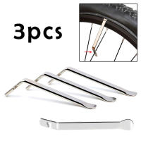 Kit De Reparación De Neumáticos Para Bicicletas 3Pcs Herramienta De Cambio De Neumáticos De Alta Resistencia En Acero Inoxidable Para Motocicletas Herramienta De Garage Para Neumáticos De Bicicletas - details 0