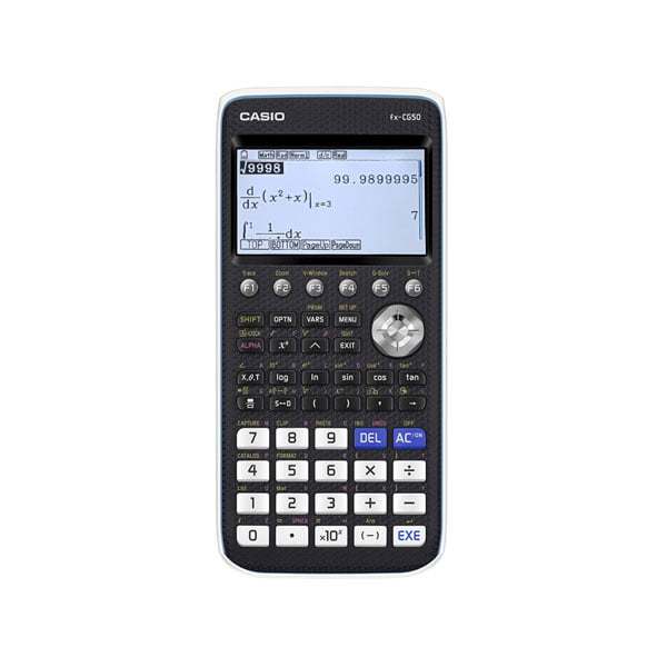 Casio Calculadora científica FX-CG50 Calculadora Gráfica, Pantalla a Color Alta Resolución, Color Negro