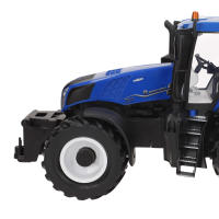 Maisto Tech - Tractor teledirigido Rock Crawler, ruedas gigantes con tacos, frecuencia 2.4 GH.z, 6 direcciones, incluye luces, enganche, todoterreno, radiocontrol niño, control remoto, coches teledirigidos para niños, +8 años - details 2