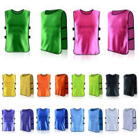 Chaleco De Fútbol Para Adultos Y Niños Deporte Entrenamiento Rápido Secado BIBS Camisetas Malla Para Baloncesto Cricket Fútbol Rugby - details 0
