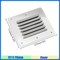 Ventilador De Marca Air Louver Vent En Acero Inoxidable 316 Para Barco Con Tapa De Grille De Ventilación Redonda Y Cuadrada Para Lado Con Botón Abierto - details 3