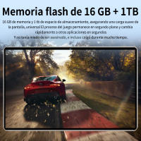 2025 5G Nueva tablet de 10,1 pulgadas Android 13.0 20000mAh 16GB Ram 1TB ROM WiFi 14 tableta nuclear Rojo Global - details 8