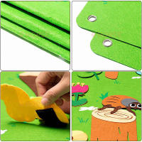 Juego De Pintura Con Tema De Insectos Para Niños Tablero De Peluche De Historias Con Pegatinas De Mariposa Y Caracol Juguetes Educativos Para El Aprendizaje Temprano - details 2