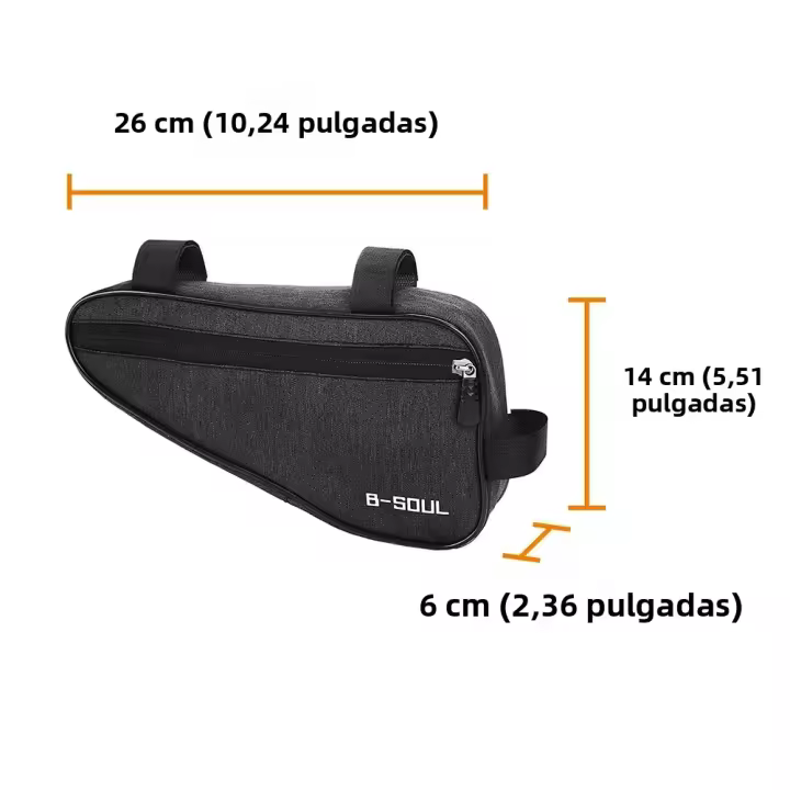 Bolsas Lateral Para Motocicleta Impermeable EVA Carcasa Rígida Bolsa Colgante Triangular Para Bicicleta Eléctrica Y Montaña - 1
