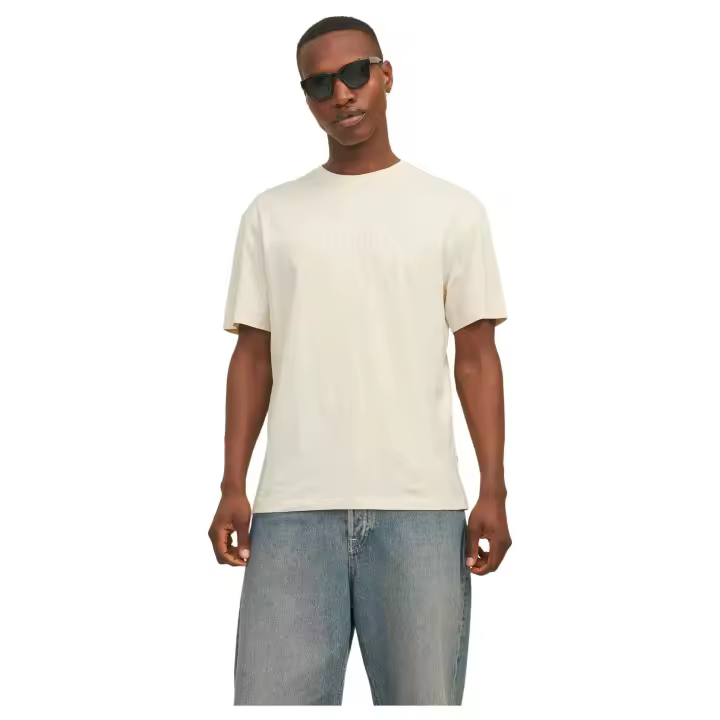 Camiseta Manga Corta marca Jack & Jones modelo 12262494-Antique para hombre en color beig - 1