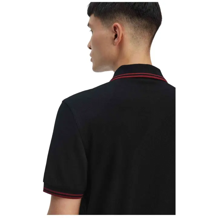 Polo de Manga Corta Fred Perry  para hombre en color negro - 1