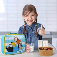 Mochila De Peluche Azul Bluey Para Niños Bolsa Escolar De Tela Oxford Sencilla Con Bolsillo Educación Temprana Regalo De Navidad Para Niños - details 7