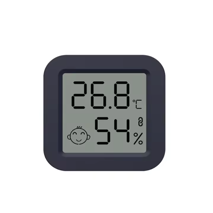 Sensor De Temperatura Y Humedad Inteligente Tuya Con Pantalla LCD Mini Higrómetro Control Remoto Por App Para El Hogar - 1