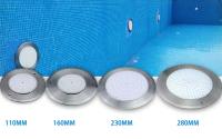 Luz Submarina LED Inteligente Tuya IP68 Acero Inoxidable RGB Ultra Delgada Para Piscina 6W 12W 18W 35W Iluminación Para Baño Y Piscina - details 0