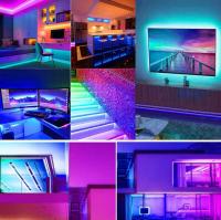 Tira de luces LED para TV, anillo de luz, tira de luces LED - RGB multicolor - 5 V - Bajo voltaje - USB autoadhesivo - Resistente al agua - Con música - Control remoto - details 4