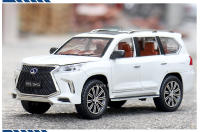 Modelo De Coche LX570 SUV a Escala 1:24 Con Luz Y Música Puertas Abiertas Función Retroceso Regalo Para Niños Vehículos De Tierra - details 13