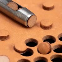 Juego Profesional De 10 Piezas De Punzón De Cuero Con Acero Hueco Para Cinturones Relojes Herramienta De Corte Redondo Para Manualidades DIY Punzón De Agujeros De Precisión - details 5