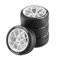 4pcs Ruedas Y Hub Para Coche De Control Remoto Rally Sin Limites Para Coches RC 1/10 HSP Wltoys 144001 124018 124019 124017 - details 4