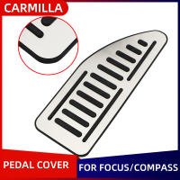 Cubierta De Placa Para Pedales De Pie Para Coche Ford Focus Fiesta Mondeo Escape S-Max C-Max Jeep Compass 17-20 Pieza - details 2
