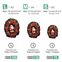 Rompecabezas De Madera 3D Personalizado A3 A4 A5 Para Navidad Regalo Educativo Para Adultos Y Niños Juego Interactivo Familiar - details 3