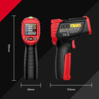 HABOTEST HT651D Termómetro Infrarrojo Con Láser Medidor De Temperatura No Contacto Industrial Rango -50-800℃ Digital Portátil - details 7