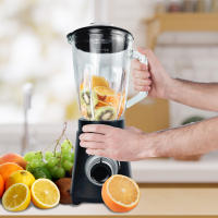 Batidora de vaso Jocca con 1000W de potencia, jarra de cristal de 1.5L, 4 cuchillas de acero inoxidable desmontables, 2 velocidades y función turbo - details 0